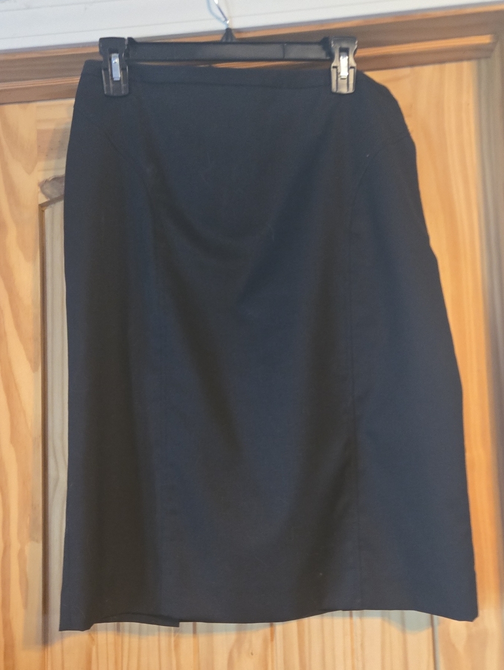 Pendleton Black Midi Skirt